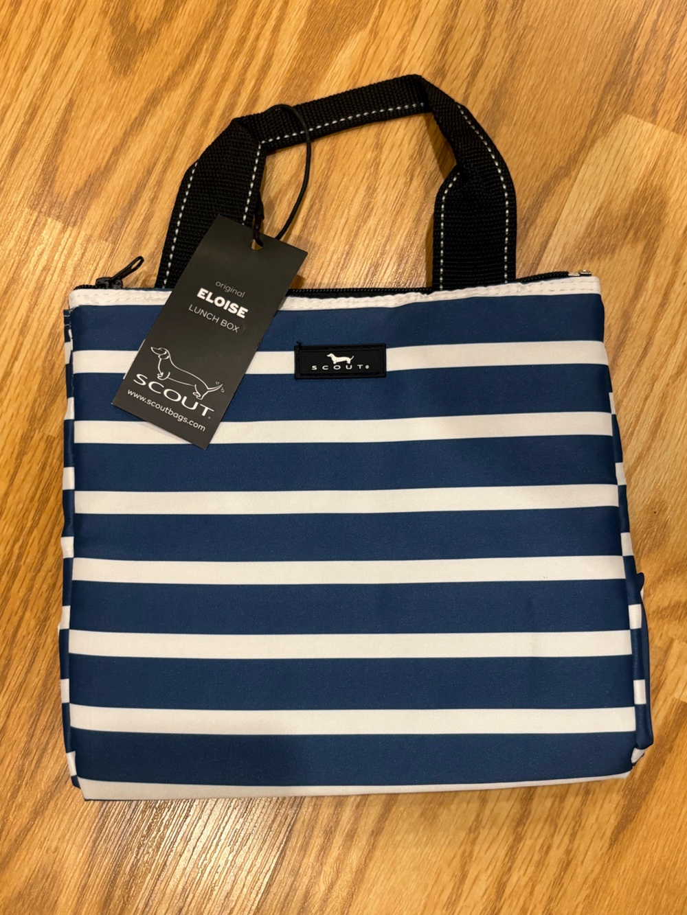 Scout Navy and White Eloise Lunch Box